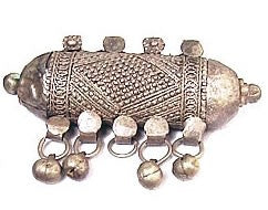 Amulette coranique en argent  XIXème