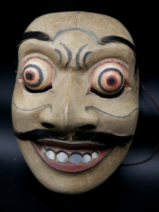 Masque  javanais du Topeng mil. XXème