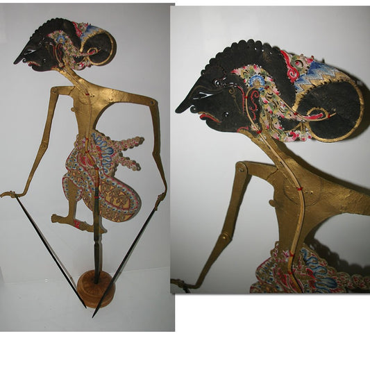 Marionnette du Wayang Purwa mil. XXème