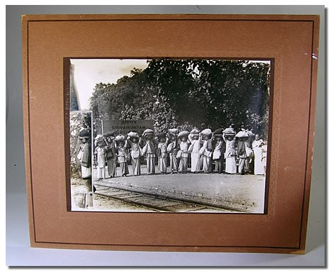 Photo coloniale indienne deb. XXème