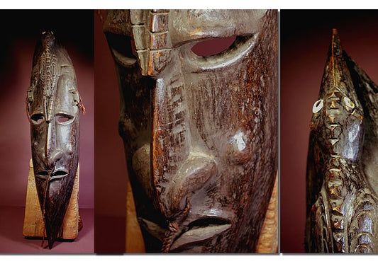    Masque d'ancêtre Sépik - Nouvelle Guinée